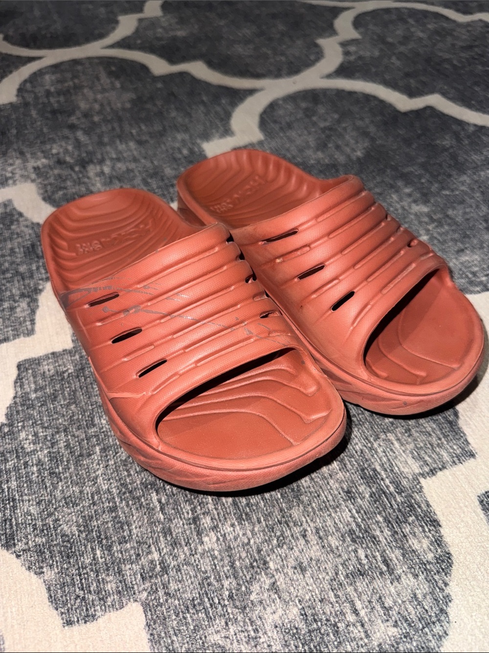 Hoka Ora Recovery Slide Baked Clay/Sun Baked Size 5
